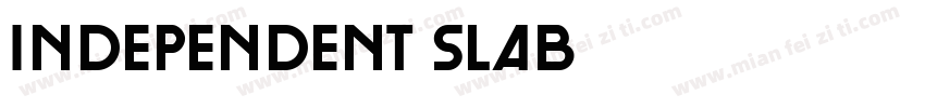 Independent Slab字体转换